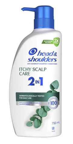 Head & Shoulders Itchy Scalp Care 2in1 Shampoo + Conditioner 750ml