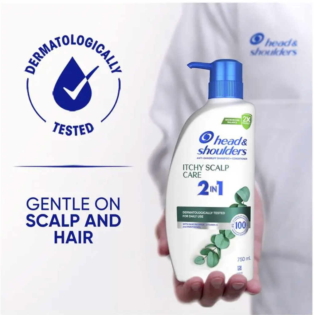 Head & Shoulders Itchy Scalp Care 2in1 Shampoo + Conditioner 750ml