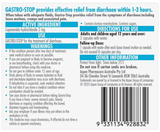 GastroStop Loperamide 20 Capsules
