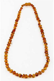 Nature's Child Amber Baby Necklace Cognac