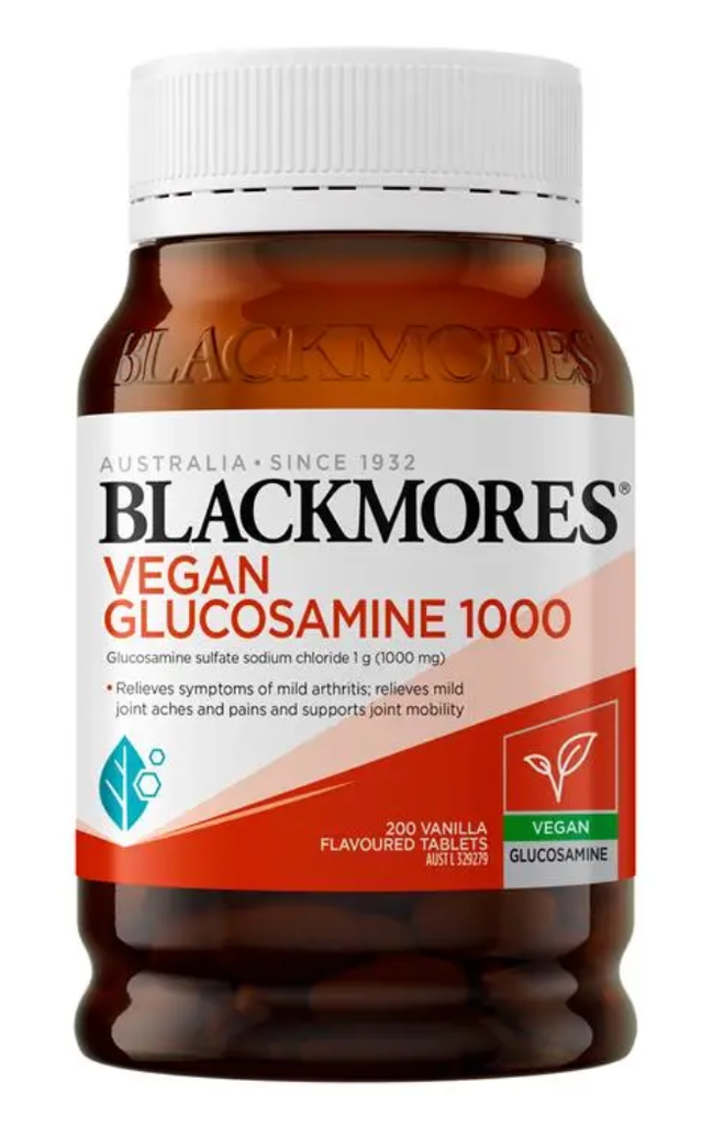 Blackmores Vegan Glucosamine 1000mg 200 Tablets