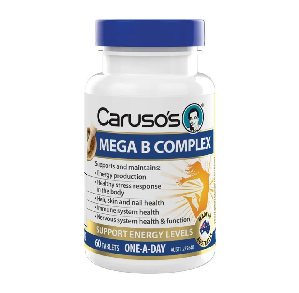 Carusos Mega B Complex 60 Tablets
