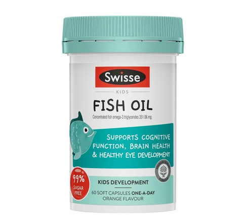 Swisse Kids Fish Oil 60 Capsules