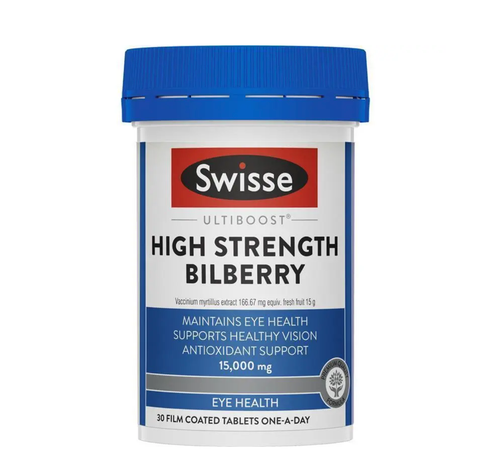 Swisse Ultiboost Bilberry 30 Tablets