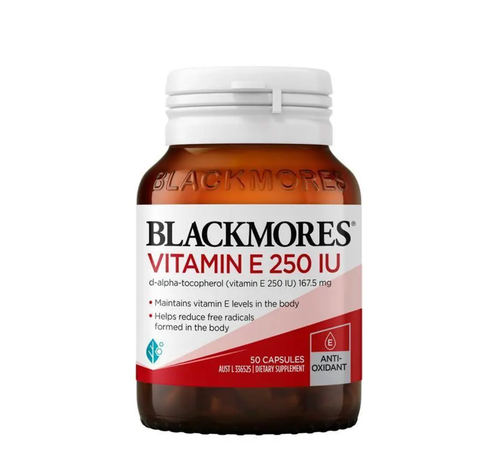 Blackmores Vitamin E 250IU 50 Capsules