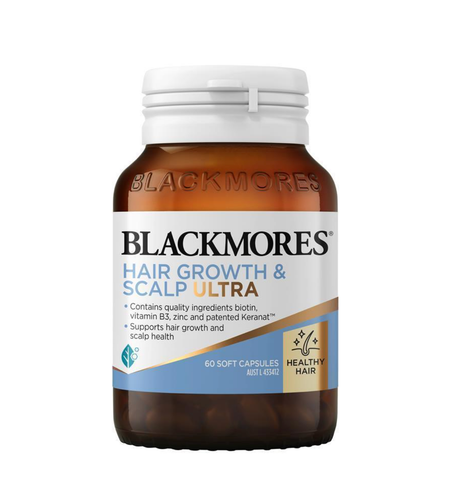 Blackmores Hair Growth+Scalp Ultra 60 Capsules