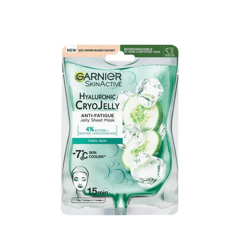 Garnier Skin Active Hyaluronic Cryo Jelly Cooling Sheet Mask 27g