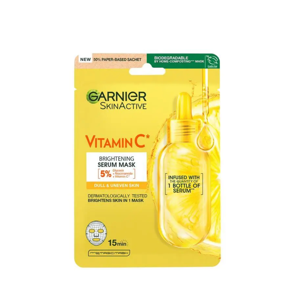 Garnier Hydra Bomb Vitamin C* Brightening & Hydrating Sheet Mask