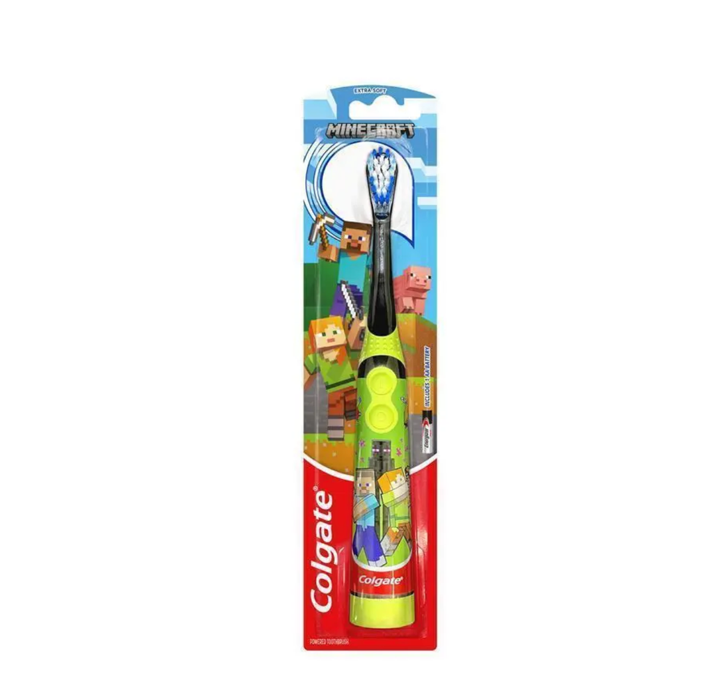 Colgate Toothbrush Kids Sonic Battery Toothbrush Minecraft