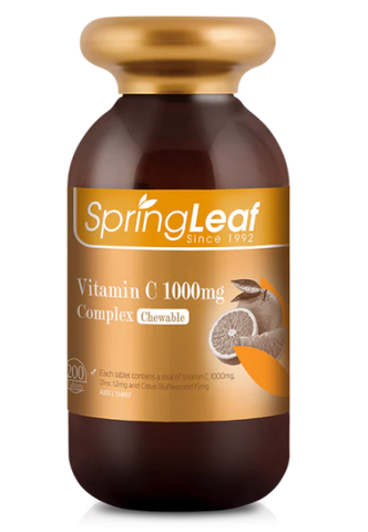 Viên nhai SpringLeaf Vitamin C 1000mg Complex 200 viên