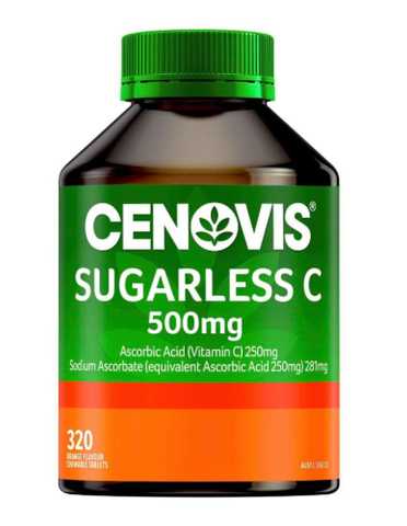 Cenovis Chewable Sugarless Vitamin C 320 viên