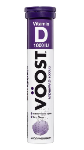 VOOST Vitamin D 1000IU Effervescent 20 Tablets