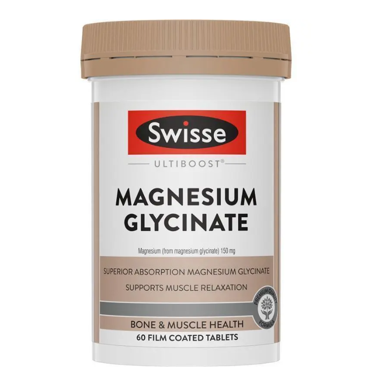 Swisse Ultiboost Magnesium Glycinate 60 Tablets