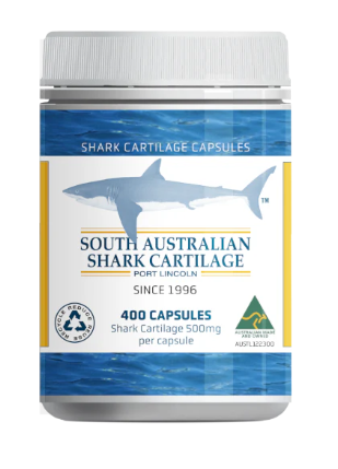 Shark Cartilage South Australian Shark Cartilage 500mg 400 Capsules