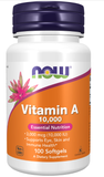 Now Vitamin A 10,000 Softgels