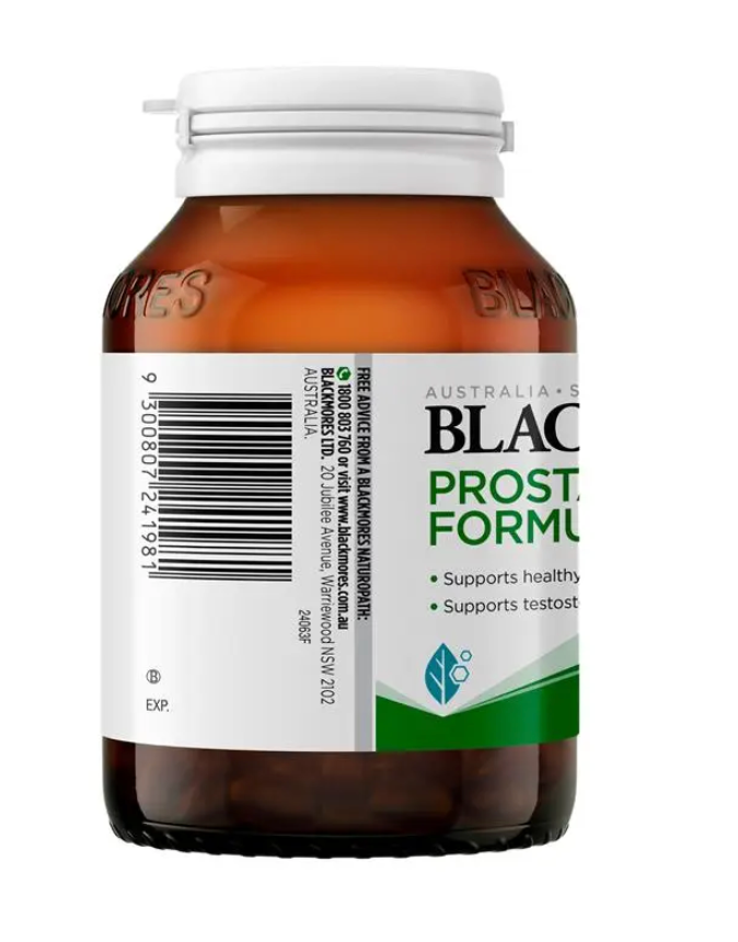 Viên uống tuyến tiền liệt Blackmores Prostate Health Formula 60 viên