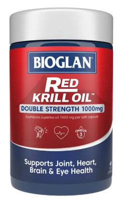 Bioglan Red Krill Oil 1000mg 60 Capsules