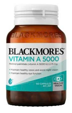 Viên uống bổ sung Vitamin A Blackmores 5000IU 150 viên