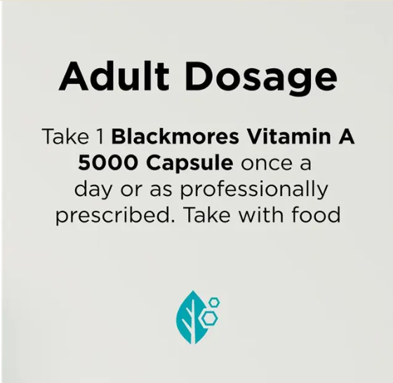Viên uống bổ sung Vitamin A Blackmores 5000IU 150 viên
