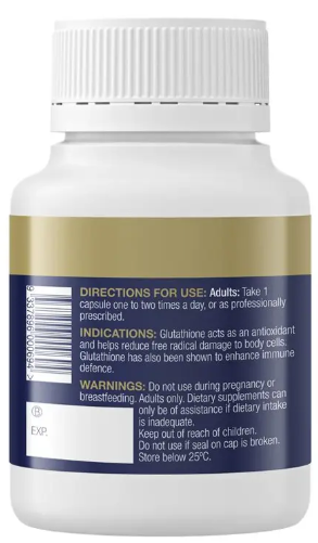 BioCeuticals Glutathione 60 Capsules