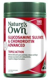 Nature's Own Glucosamine Sulfate & Chondroitin Advanced 180 Tablets