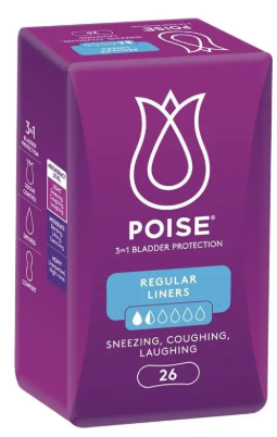 Poise Liners 26 Pack