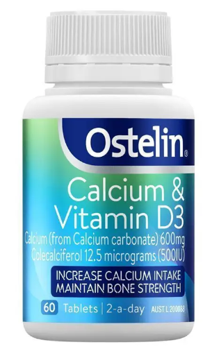 Ostelin Calcium & Vitamin D3 60 Tablets