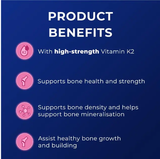 Ostelin Vitamin D3 & K2 60 Capsules