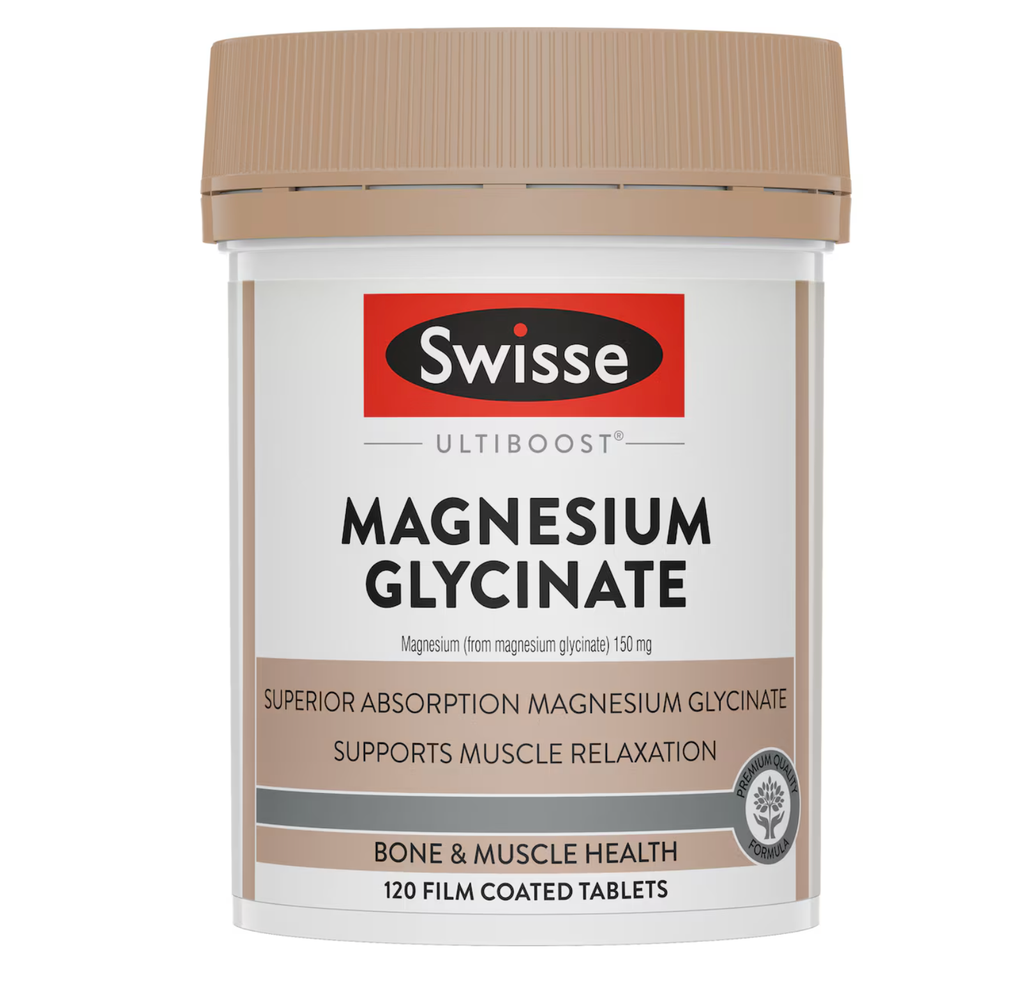 Swisse Ultiboost Magnesium Glycinate Tablets 120 pack