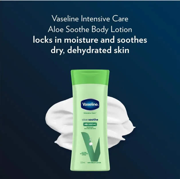 Vaseline Intensive Care Body Lotion Aloe Soothe 225ml