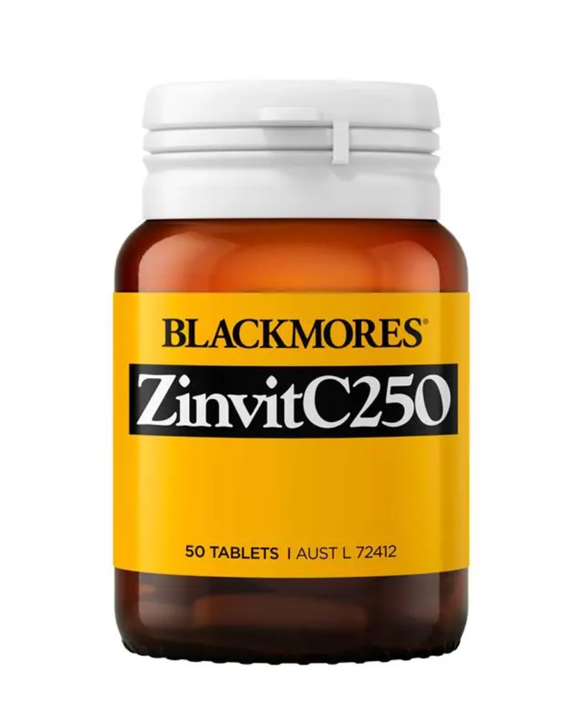Blackmores ZinvitC 250 50 Tablets