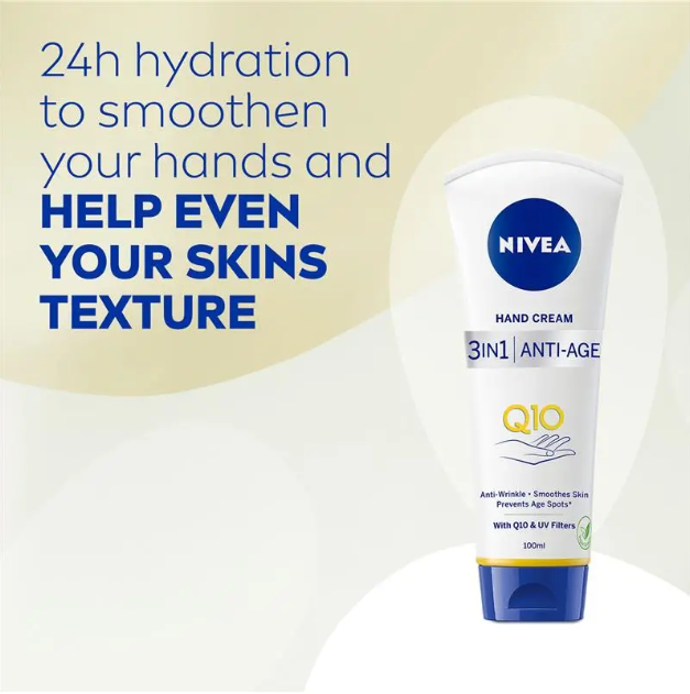NIVEA Q10 3-in-1 Anti-Age Hand Cream 100ml