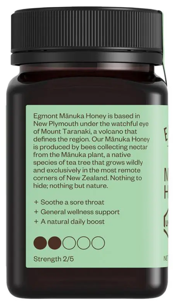 Mật ong Egmont Honey UMF 5+ Manuka Honey 500g