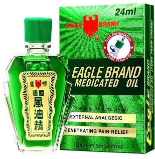 Dầu gió Eagle Brand Medicated Oil 24ml ( lô 12 lọ)
