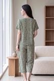  BKL04S5K23-BỘ TOLE LỬNG VỚI THIẾT KẾ BÈO NHÚN LÁ CỔ DUYÊN DÁNG, CHẤT VẢI MỀM MẠI  GIÚP NGƯỜI MẶC THOẢI MÁI SUỐT CẢ NGÀY. 