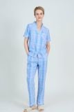  BKD01S5K19-BỘ DÀI KATE VỚI THIẾT KẾ CỔ SAM ĐIỂM NHẤN VIỀN  NỔI BẬT MANG LẠI SỰ THANH LỊCH VÀ THOẢI MÁI KHI MẶC 
