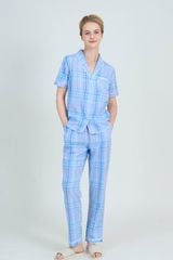 BKD01S5K19-BỘ DÀI KATE VỚI THIẾT KẾ CỔ SAM ĐIỂM NHẤN VIỀN  NỔI BẬT MANG LẠI SỰ THANH LỊCH VÀ THOẢI MÁI KHI MẶC