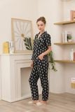  BKD01S5K21-BỘ DÀI TOLE VỚI THIẾT KẾ CỔ SAM ĐIỂM NHẤN VIỀN  NỔI BẬT MANG LẠI SỰ THANH LỊCH VÀ THOẢI MÁI KHI MẶC 