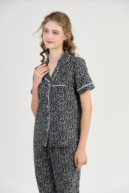 BKD02S5K15-BỘ DÀI KATE VỚI THIẾT KẾ PIJAMA ĐIỂM NHẤN RODE NỔI BẬT MANG LẠI SỰ TRẺ TRUNG VÀ NĂNG ĐỘNG 