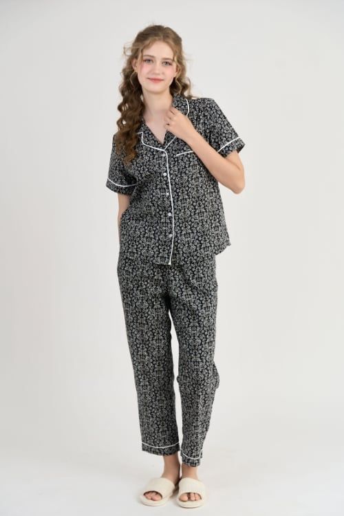  BKD02S5K15-BỘ DÀI KATE VỚI THIẾT KẾ PIJAMA ĐIỂM NHẤN RODE NỔI BẬT MANG LẠI SỰ TRẺ TRUNG VÀ NĂNG ĐỘNG 