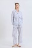  BKD13W5K01-BỘ DÀI KATE VỚI THIẾT KẾ CỔ PIJAMA PHỐI BÈO TINH TẾ  MANG ĐẾN VẺ ĐẸP DUYÊN DÁNG,TRẺ TRUNG VÀ TẠO CẢM GIÁC THOẢI MÁI KHI MẶC 