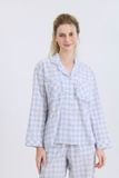  BKD13W5K01-BỘ DÀI KATE VỚI THIẾT KẾ CỔ PIJAMA PHỐI BÈO TINH TẾ  MANG ĐẾN VẺ ĐẸP DUYÊN DÁNG,TRẺ TRUNG VÀ TẠO CẢM GIÁC THOẢI MÁI KHI MẶC 