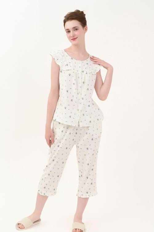  BKL01S5K15-BỘ KATE LỬNG VỚI THIẾT KẾ CỔ TRÒN NHÚN BÈO MANG LẠI CẢM GIÁC TRẺ TRUNG VÀ NĂNG ĐỘNG 