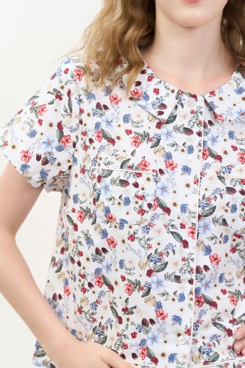  BKL01W5K18-BỘ LỬNG KATE VỚI THIẾT KẾ CỔ LÁ SEN PHỐI VIỀN NỔI BẬT TẠO SỰ TRẺ TRUNG VÀ NĂNG ĐỘNG MANG ĐẾN CẢM GIÁC THOẢI MÁI KHI MẶC 