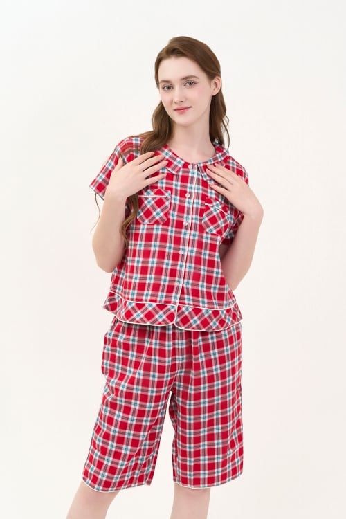 BKL01W5K20-BỘ LỬNG KATE VỚI THIẾT KẾ CỔ LÁ SEN PHỐI VIỀN NỔI BẬT TẠO SỰ TRẺ TRUNG VÀ NĂNG ĐỘNG MANG ĐẾN CẢM GIÁC THOẢI MÁI KHI MẶC