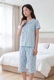  BKL01W5K22-BỘ LỬNG KATE VỚI THIẾT KẾ CỔ LÁ SEN PHỐI VIỀN NỔI BẬT TẠO SỰ TRẺ TRUNG VÀ NĂNG ĐỘNG MANG ĐẾN CẢM GIÁC THOẢI MÁI KHI MẶC 