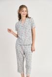  BKL02S5K26-BỘ TOLE LỬNG CỔ PIJAMA VỚI ĐIỂM NHẤN REN NỔI BẬT MANG ĐẾN SỰ THOẢI MÁI VÀ THOÁNG MÁT. 
