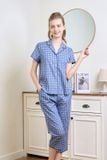  BKL02S5K28-BỘ KATE LỬNG CỔ PIJAMA VỚI ĐIỂM NHẤN RODE NỔI BẬT MANG ĐẾN SỰ THOẢI MÁI VÀ THOÁNG MÁT. 