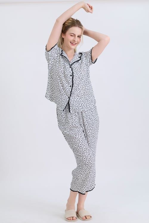  BKL02S5K30-BỘ TOLE LỬNG VỚI THIẾT KẾ CỔ PIJAMA  ĐIỂM NHẤN REN NỔI BẬT MANG ĐẾN SỰ THOẢI MÁI VÀ THOÁNG MÁT. 