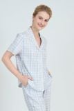  BKL02S5K32-BỘ KATE LỬNG CỔ PIJAMA VỚI ĐIỂM NHẤN REN NỔI BẬT MANG ĐẾN SỰ DUYÊN DÁNG VÀ THOẢI MÁI 